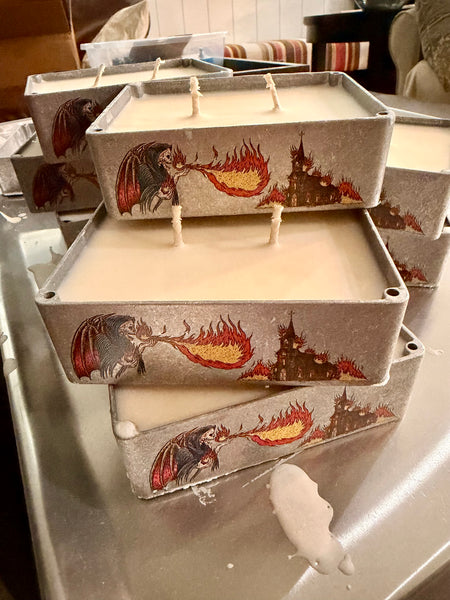 BURNING CHURCH CANDLE BLEMS