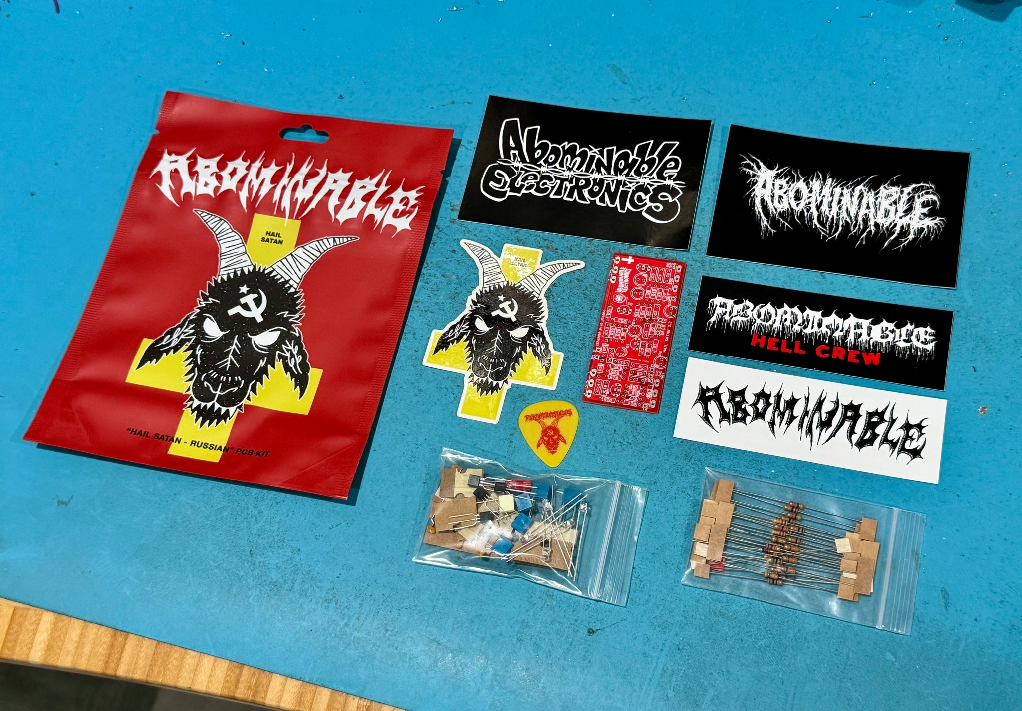 HAIL SATAN - RUSSIAN - PCB KIT