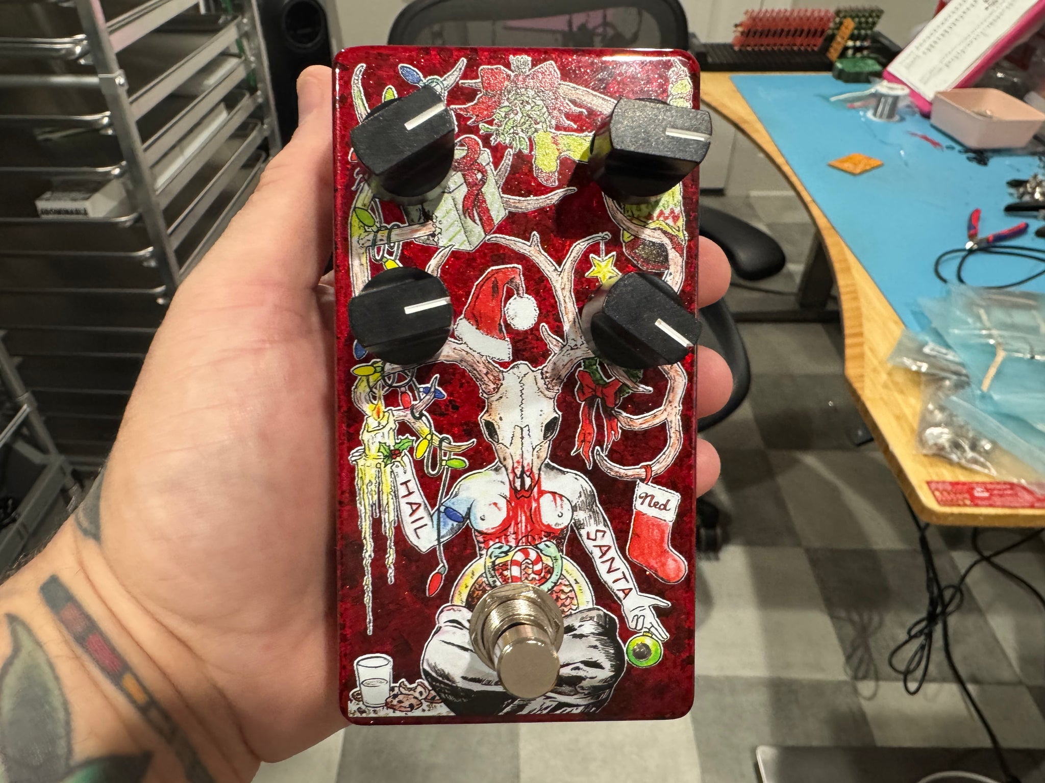HAIL SANTA - SPLATTER