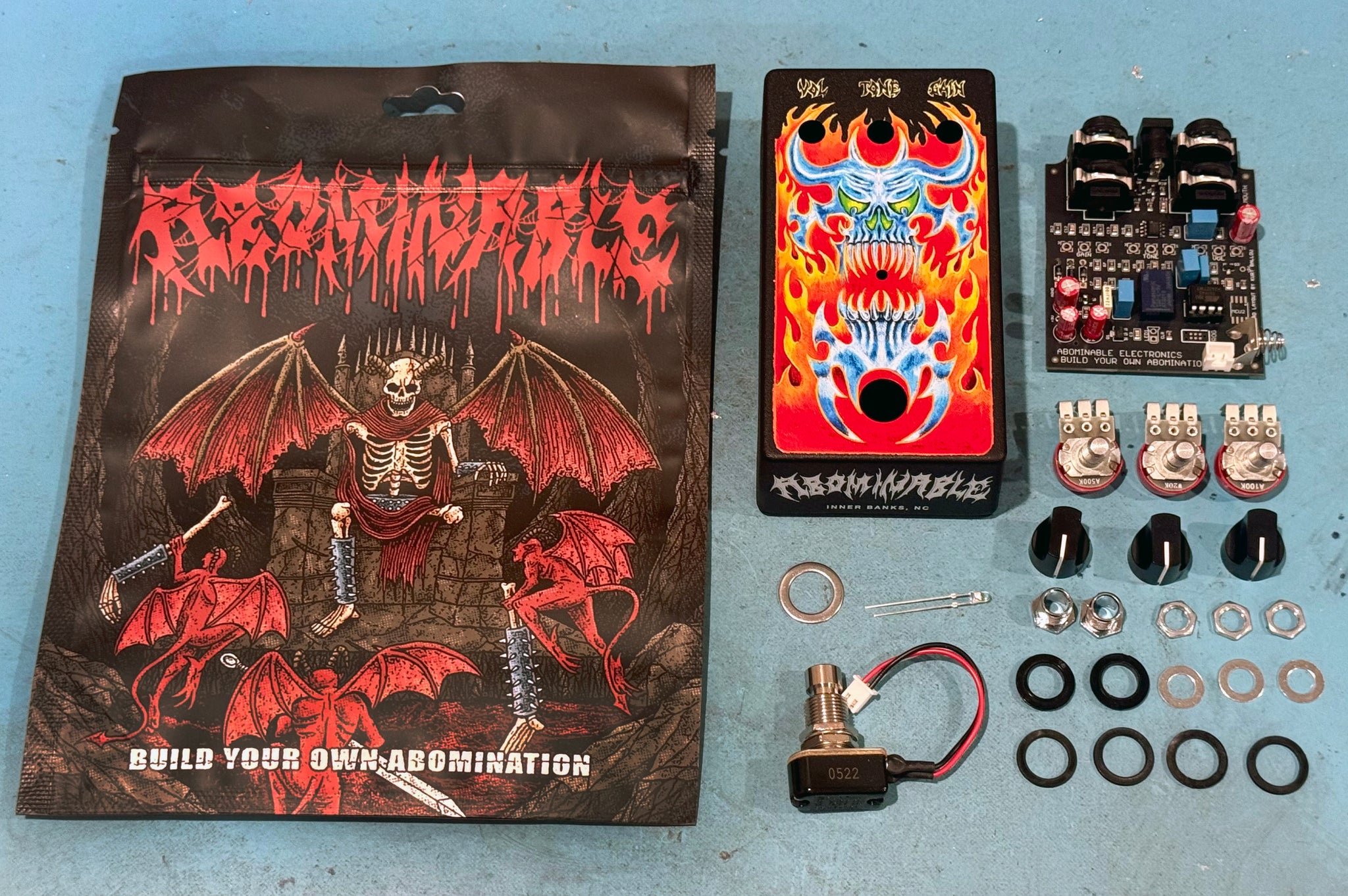 hellmouth pedal BUILD YOUR OWN ABOMINATION Battery:Dual-Battery __tab3:fulfillment-policy OPD one pedal drive