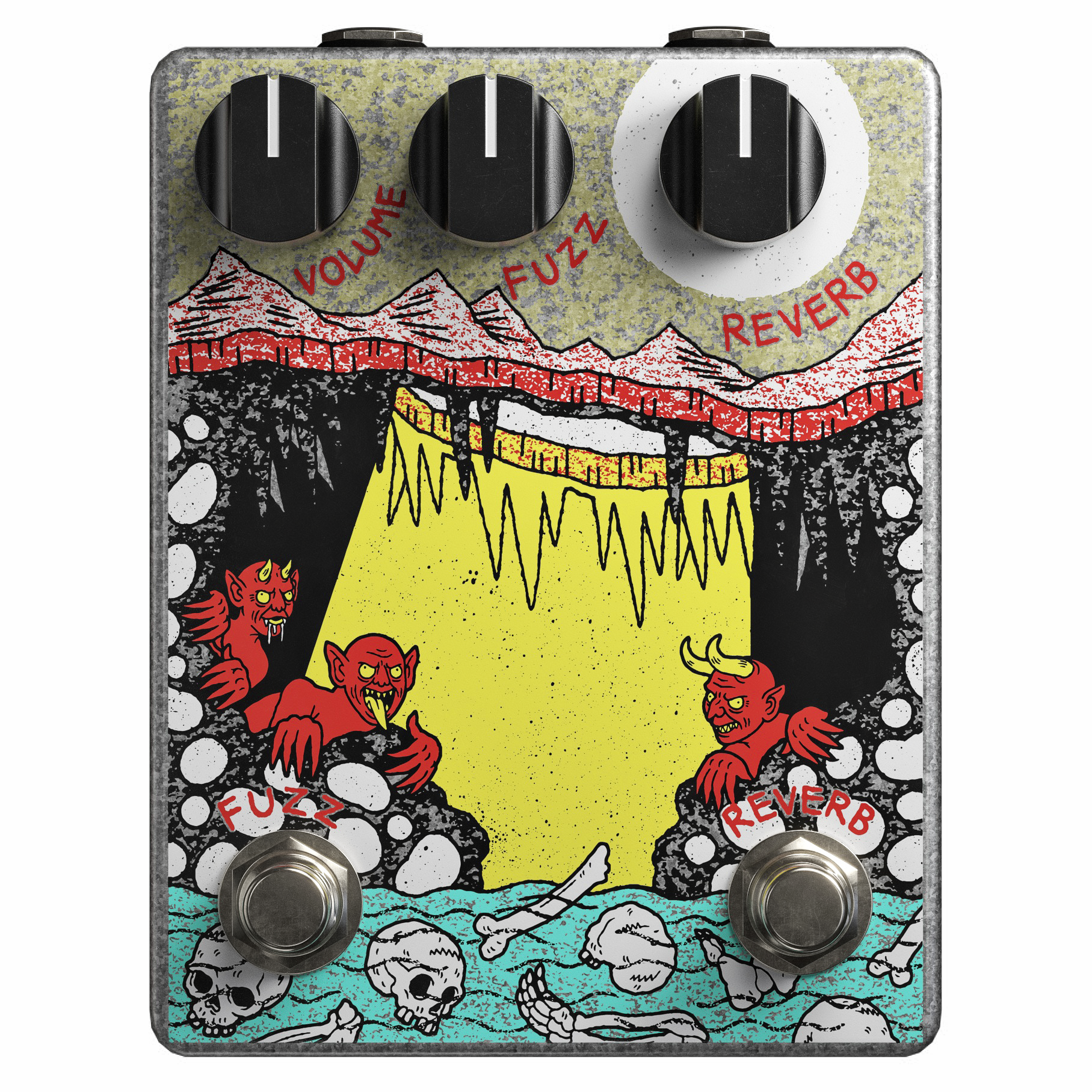 Cenote Throwback Art - Limited Edition Fuzz Reverb