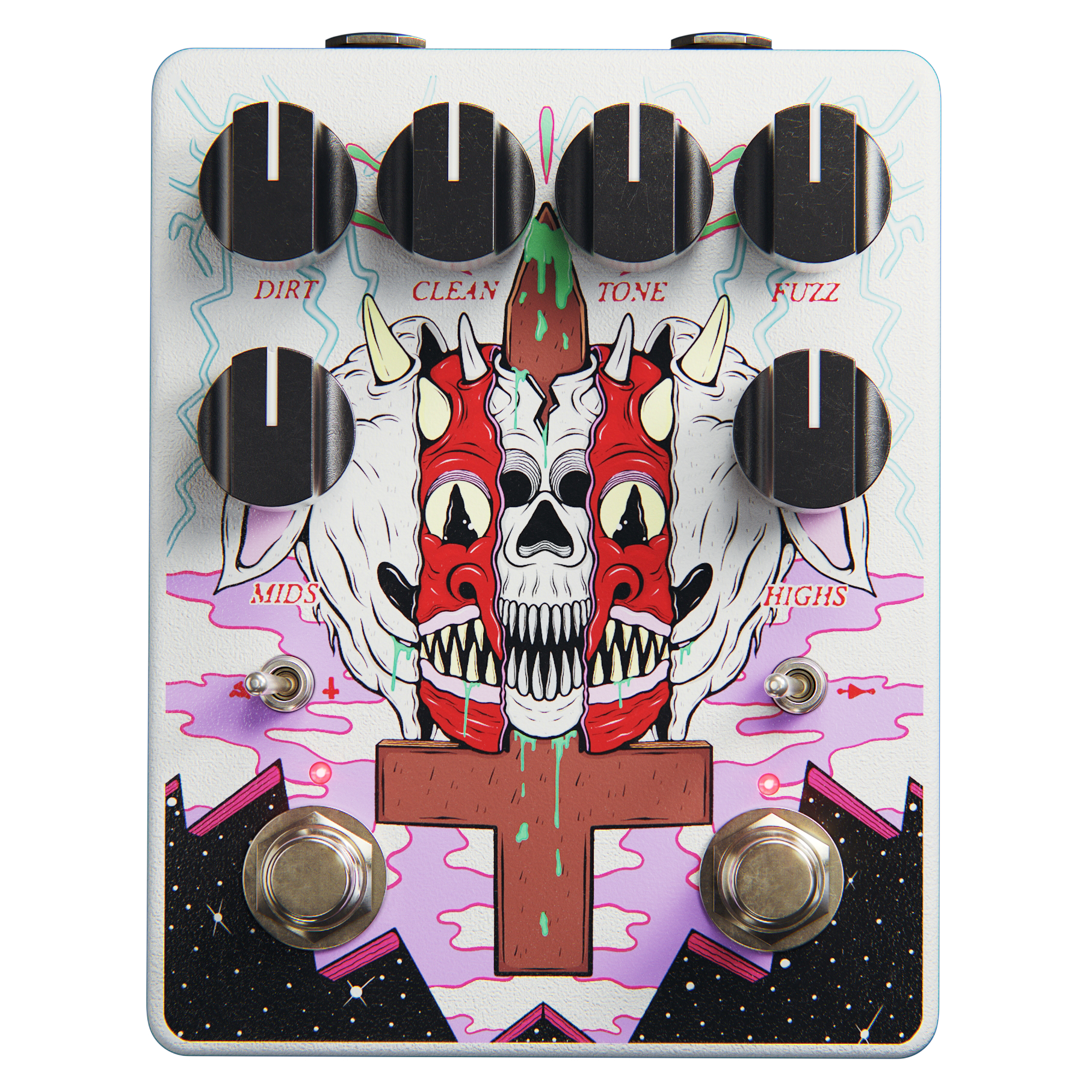 hail satan pedal HAIL SATAN DELUXE – Abominable Electronics