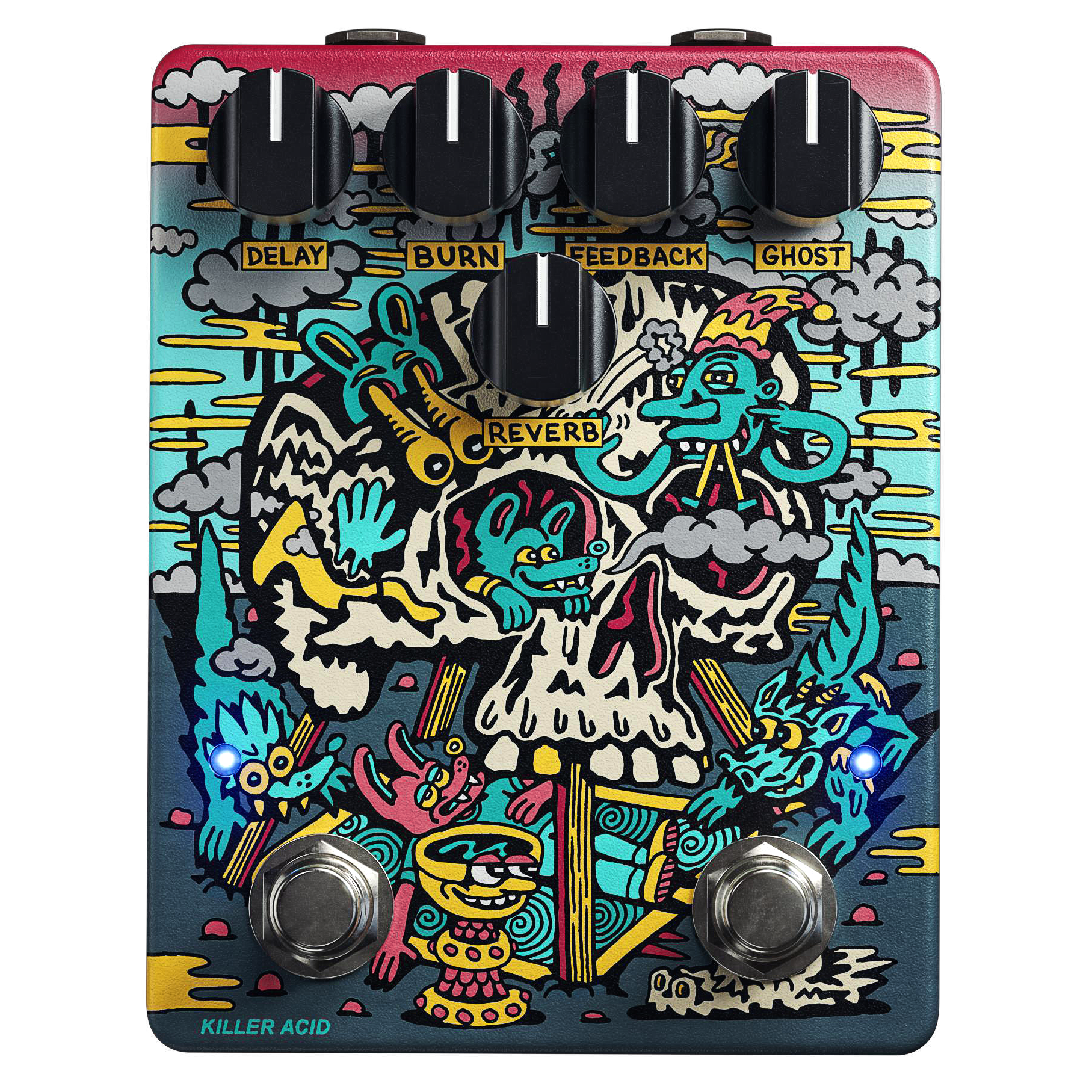 feedback killer pedal UNHOLY GRAIL – Abominable Electronics
