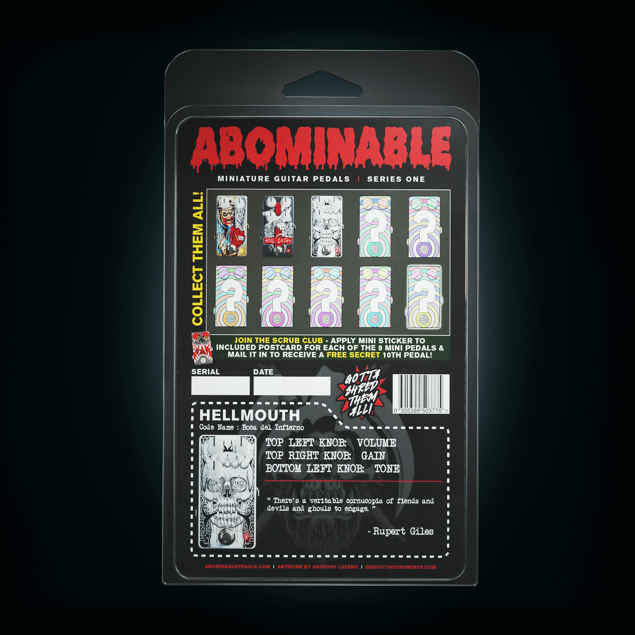 hellmouth pedal HELLMOUTH MINI – Abominable Electronics